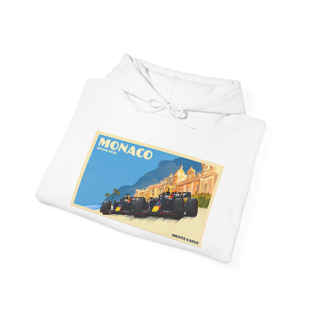Monaco Vintage Grand Prix Hoodie – Retro Racing Poster Sweatshirt