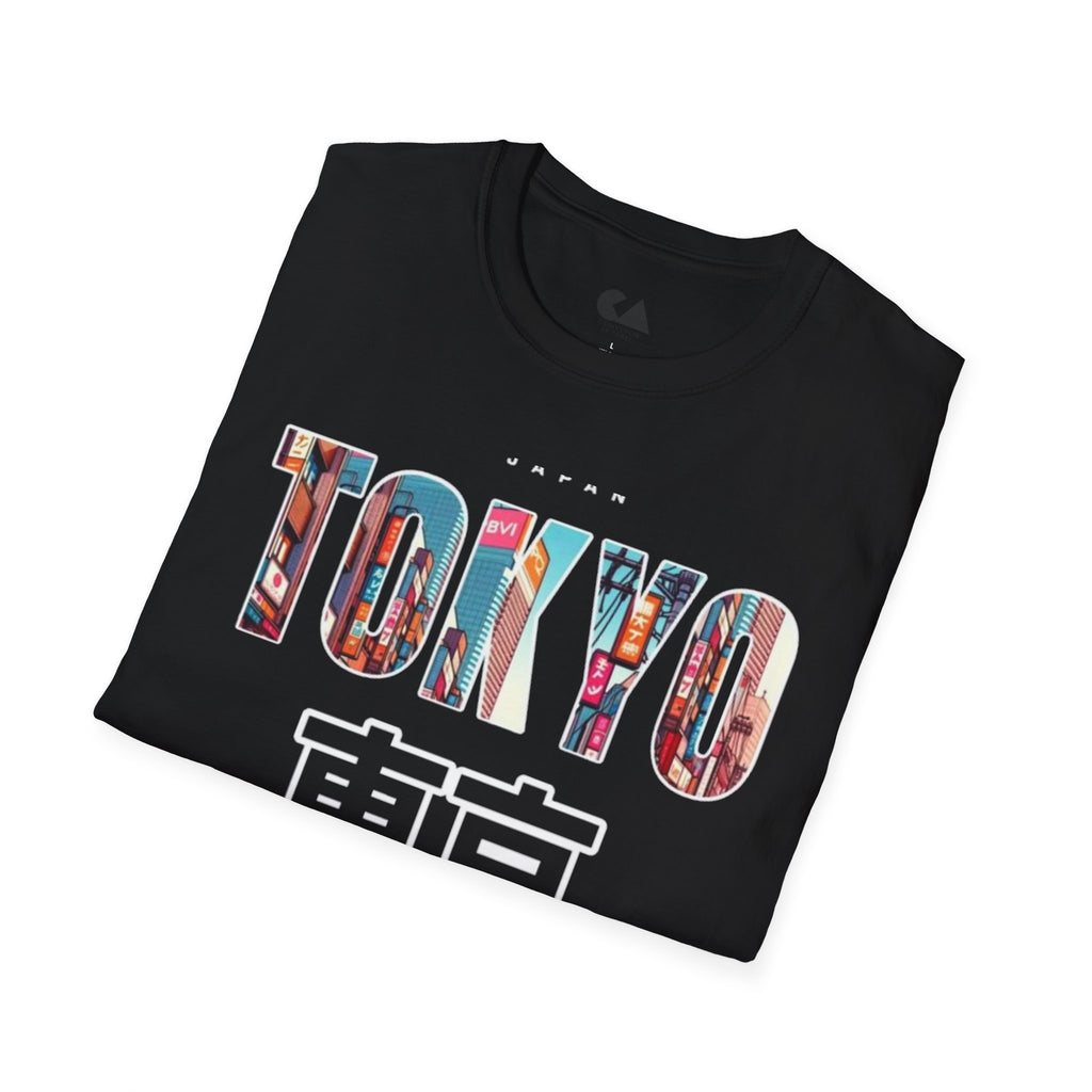 Tokyo Photo-Block T-Shirt — Tokyo Kanji Travel Tee