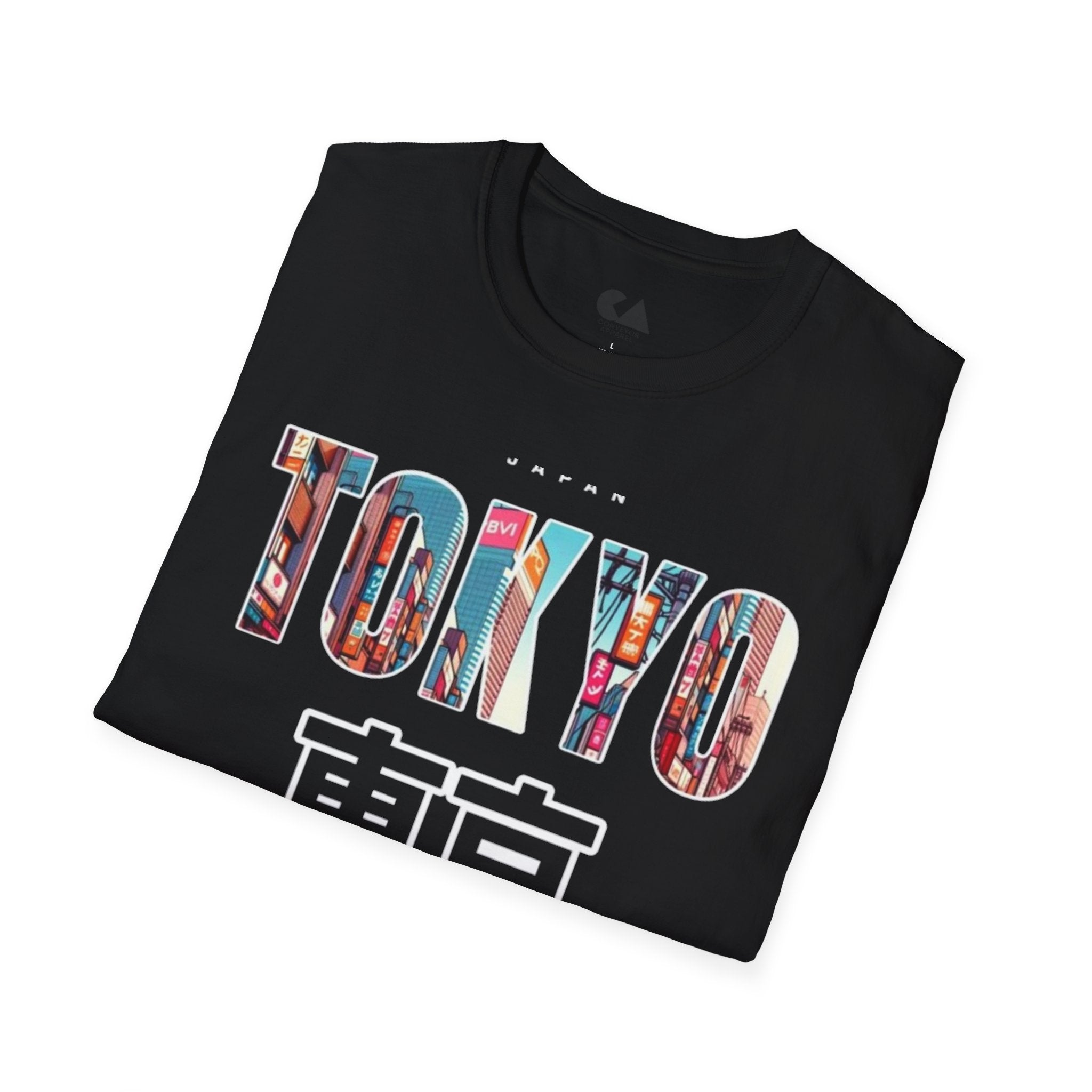 Tokyo Photo-Block T-Shirt — Tokyo Kanji Travel Tee