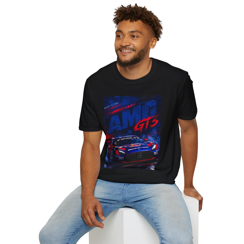AMG GTS Racing Tee — Built to Win Sports Car Graphic T-Shirt | Nurburgering