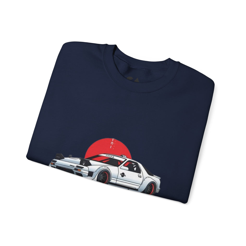 JDM Sunset tRacing Crewneck Sweatshir