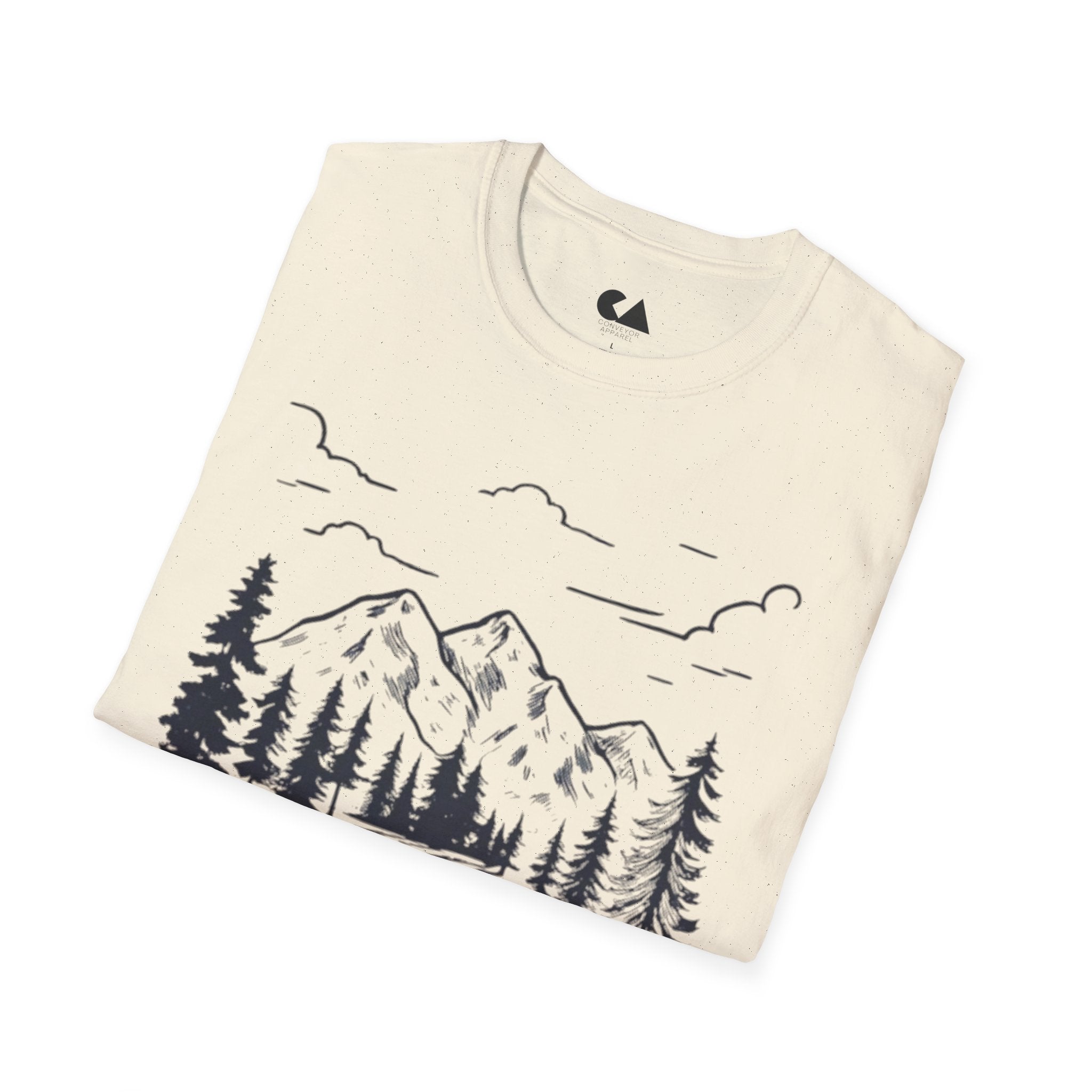 Mountain Graphic T-Shirt — "Take Me to the Mountains" Outdoor Nature Tee