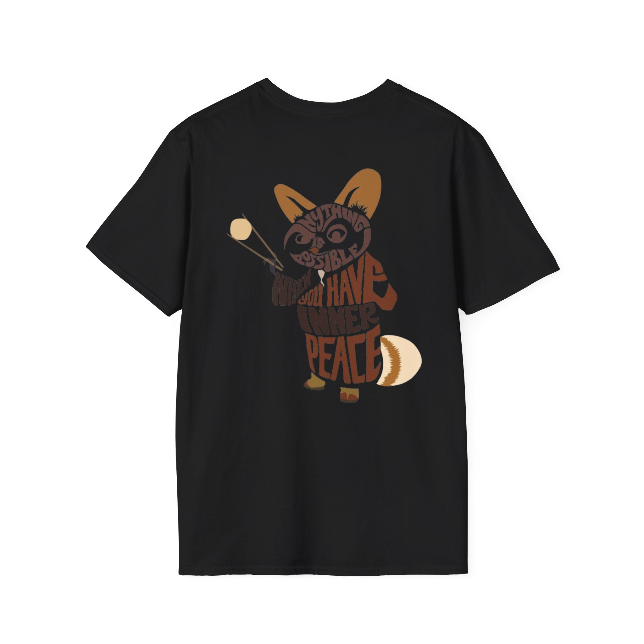 Kung Fu Panda Logo T-Shirt — Retro Martial Arts Graphic Tee