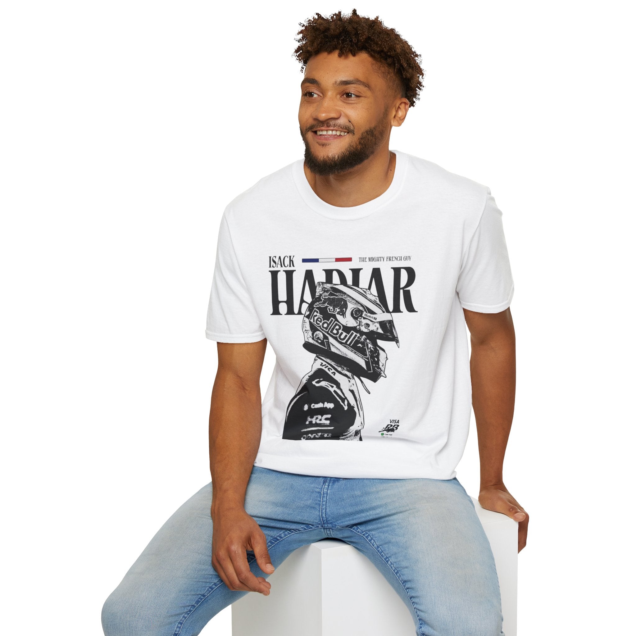 Isack Hadjar inspired T shirt | formula 1 | Red Bull Racing