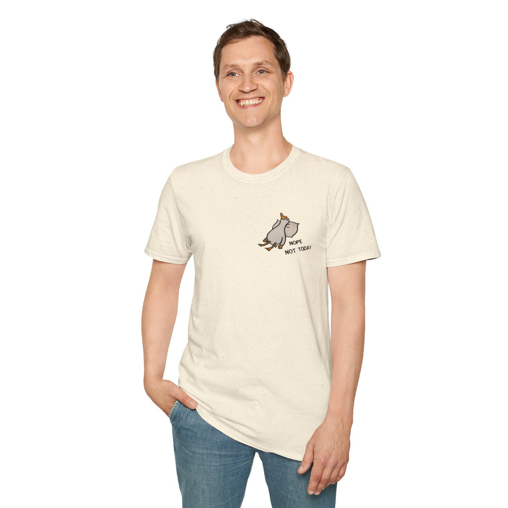T-Shirt — Cute Duck Pair "Not Today" Graphic Tee