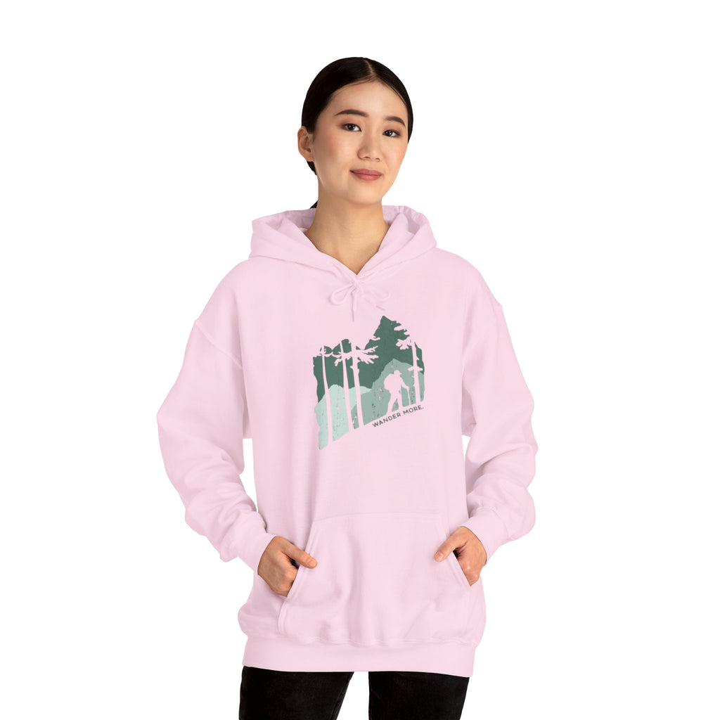 Hoodie — Forest Hiking Silhouette Hoodie