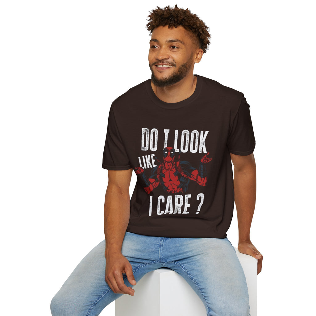 Do I Look Like I Care? Deadpool Graphic T-Shirt