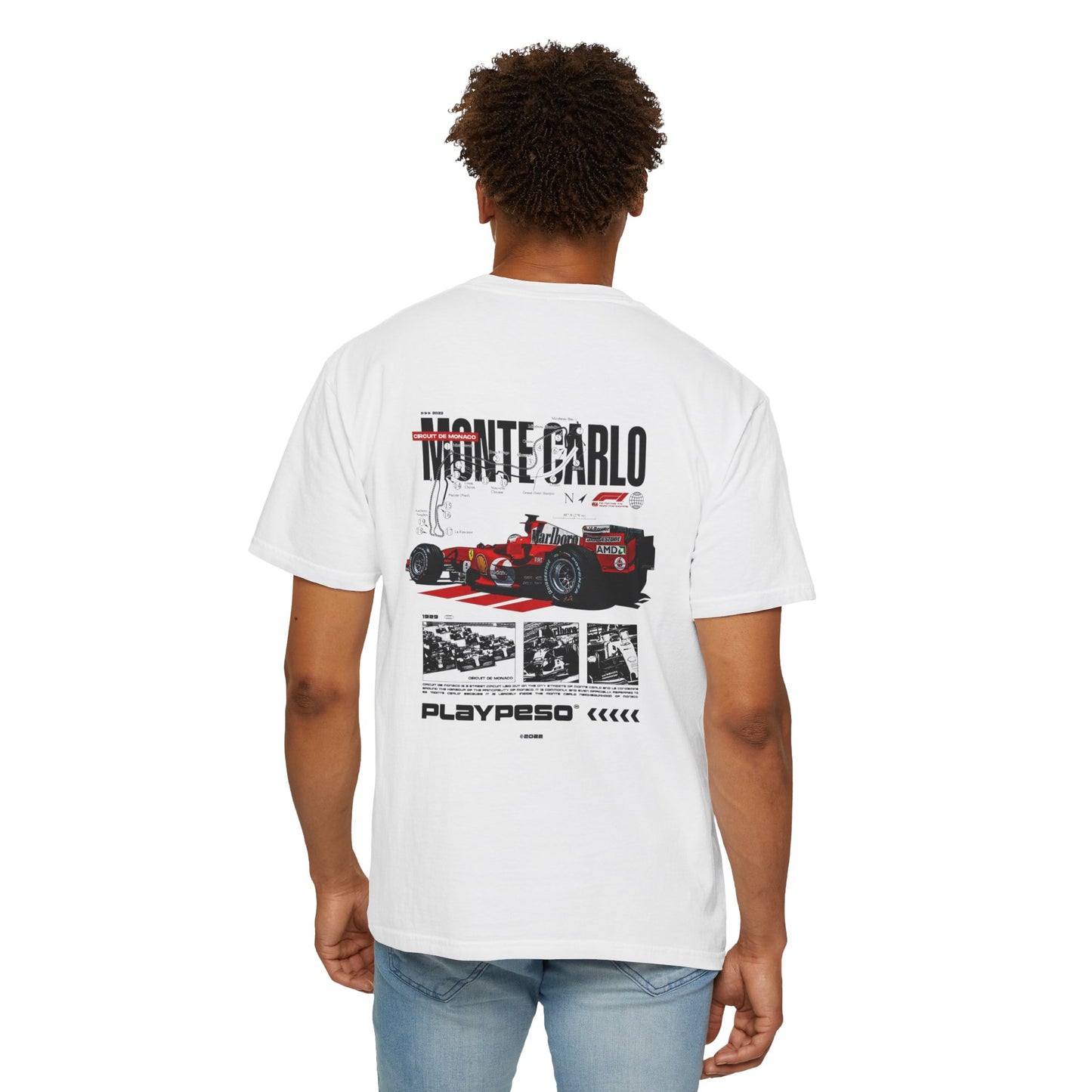 Racing Circuit T-shirt - Monte Carlo Racing Fans Dream