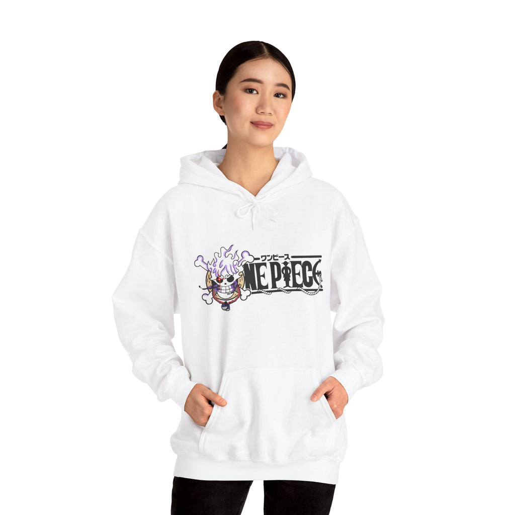 One Piece Skull Logo Hoodie — Anime Pirate Crew Pullover