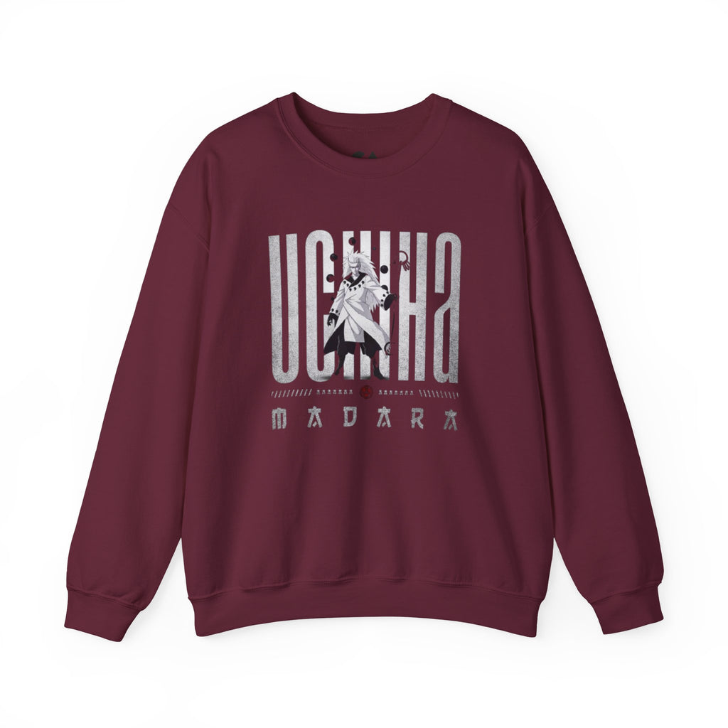 Madara Uchiha Crewneck Sweatshirt - Anime Graphic Pullover