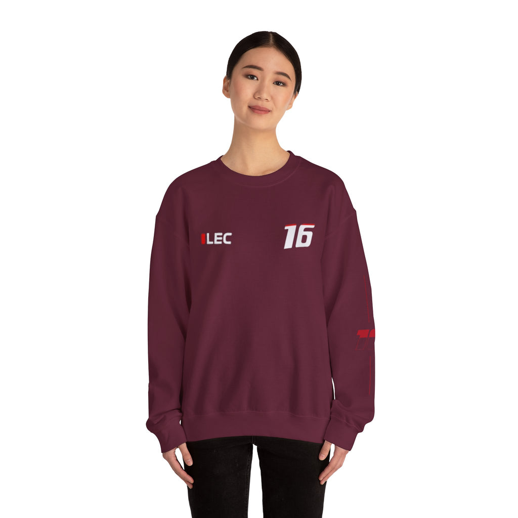 Racing Team Crewneck Sweatshirt - '16' Charels Leclerc