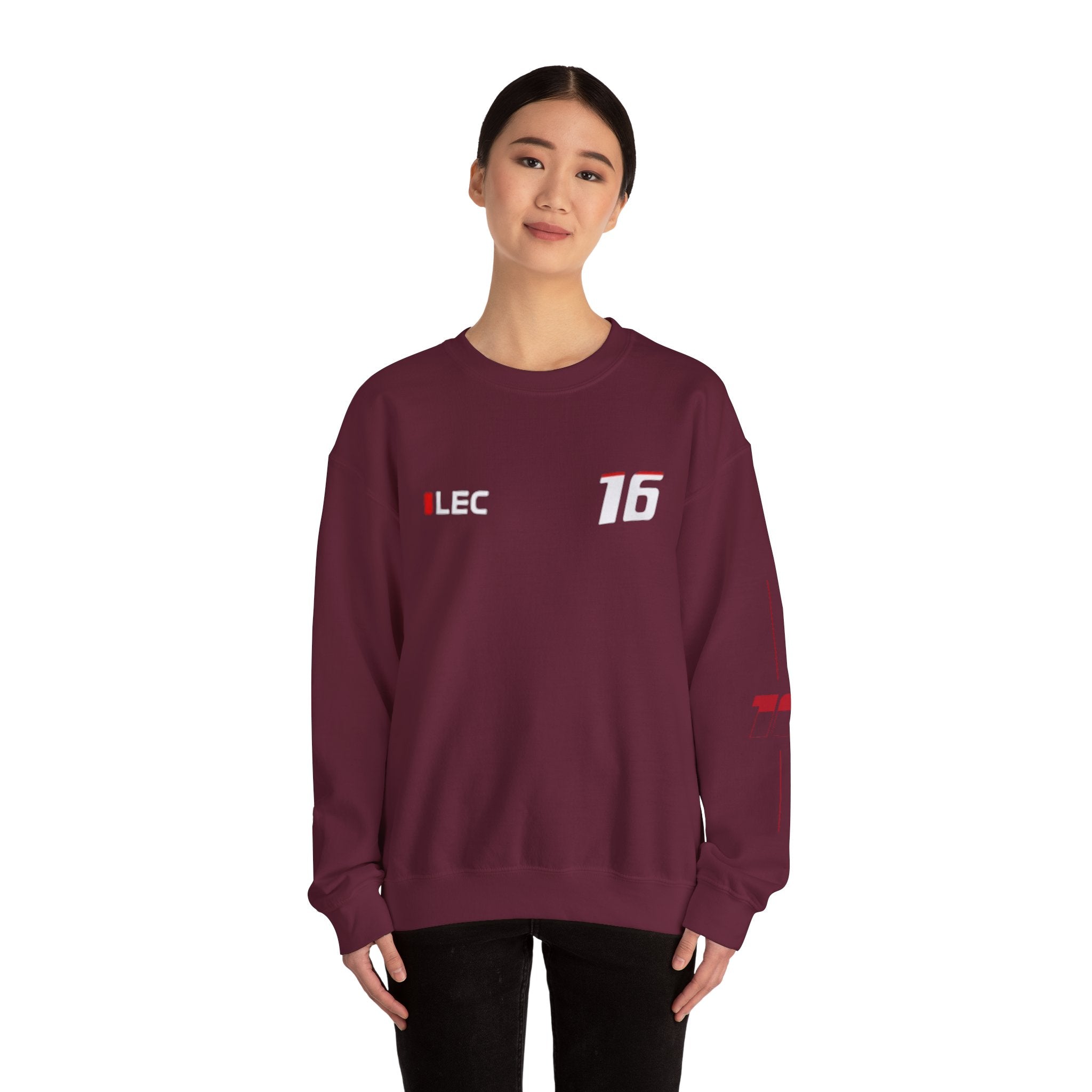 Racing Team Crewneck Sweatshirt - '16' Charels Leclerc