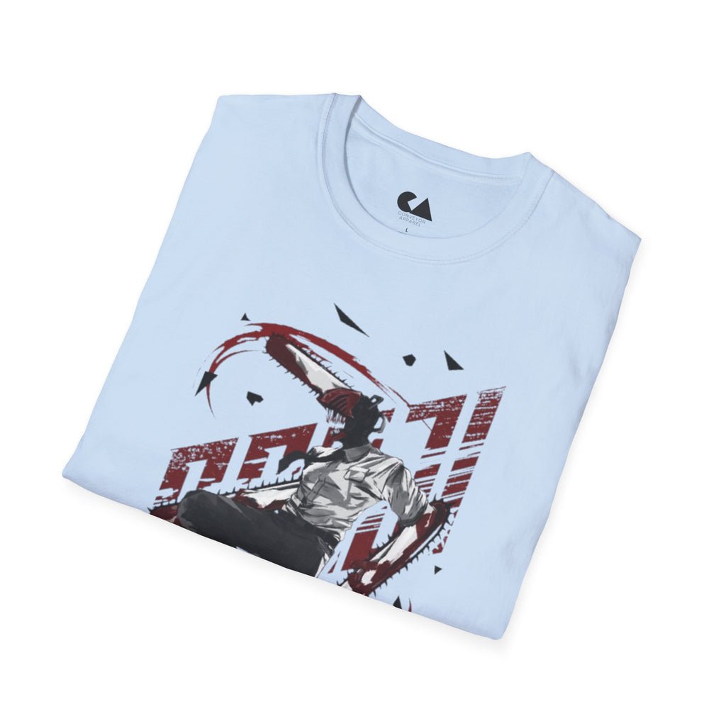 Chainsaw Man Graphic T-Shirt — Denji Devil Hunter Anime Tee