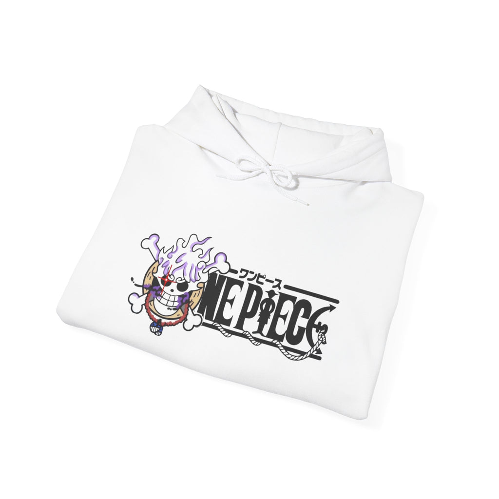 One Piece Skull Logo Hoodie — Anime Pirate Crew Pullover