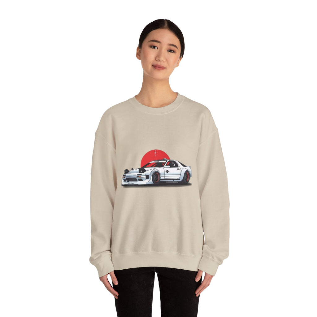 JDM Sunset tRacing Crewneck Sweatshir