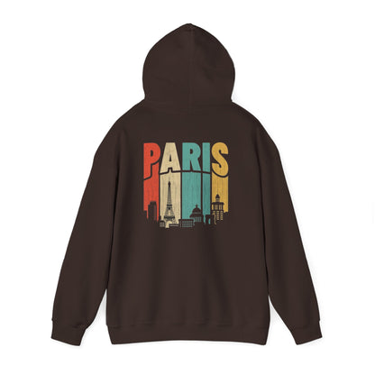 Cozy Paris Sweatshirt - Mens Hoodie, Gift for Travelers, Outfit for Autumn, Casual Wear, Holiday Apparel