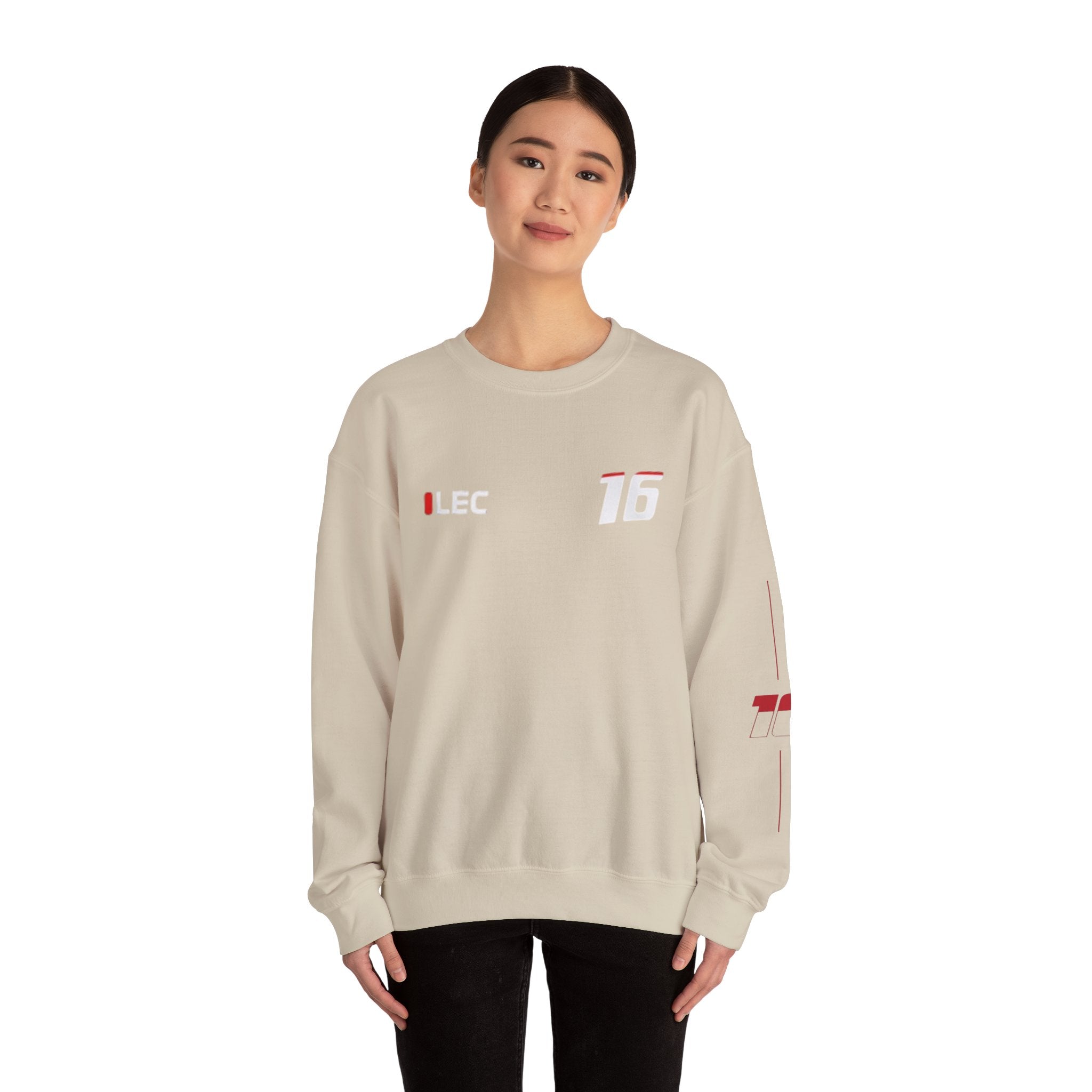 Racing Team Crewneck Sweatshirt - '16' Charels Leclerc