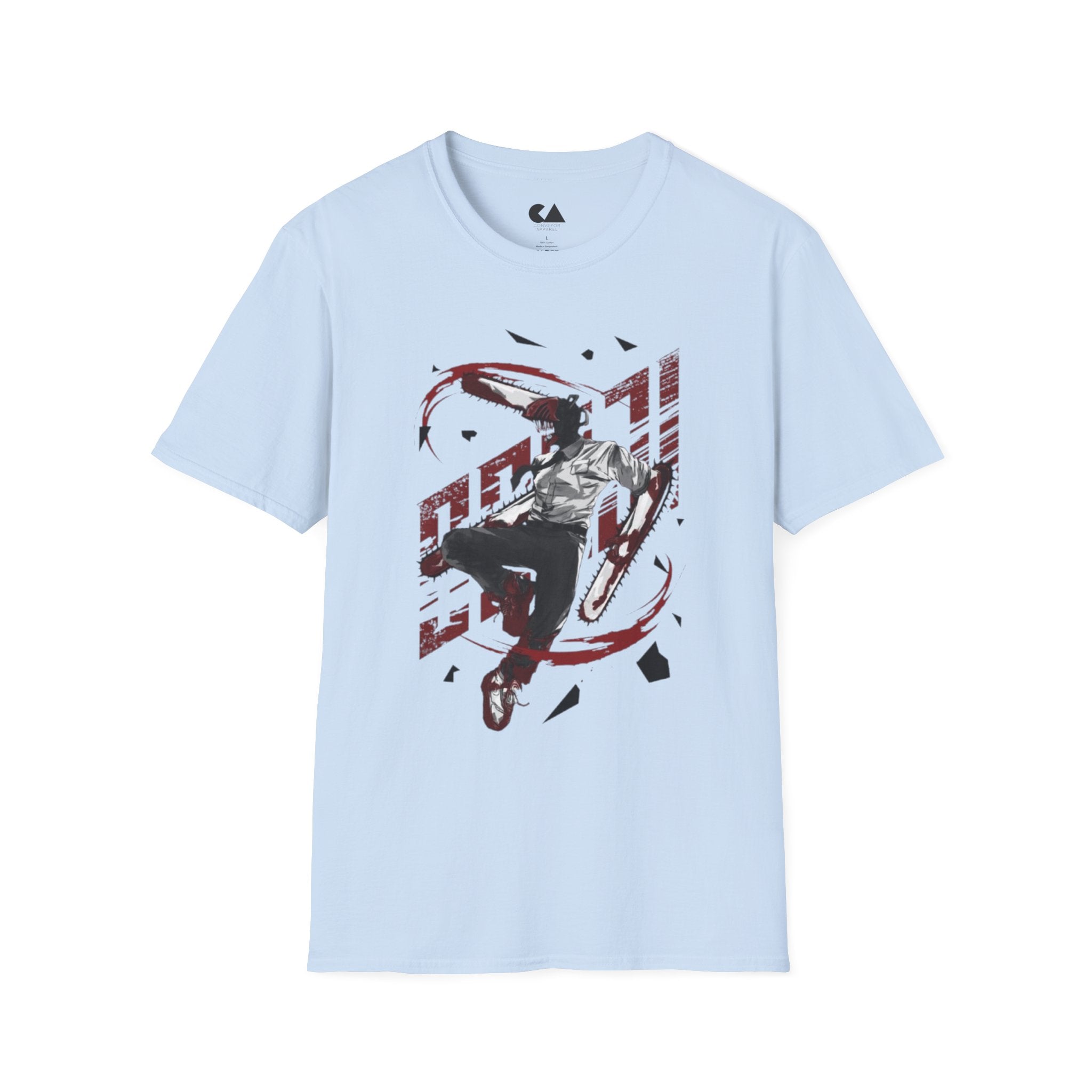 Chainsaw Man Graphic T-Shirt — Denji Devil Hunter Anime Tee