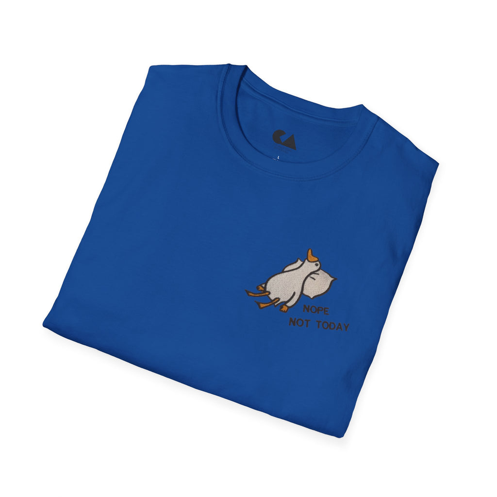 T-Shirt — Cute Duck Pair "Not Today" Graphic Tee