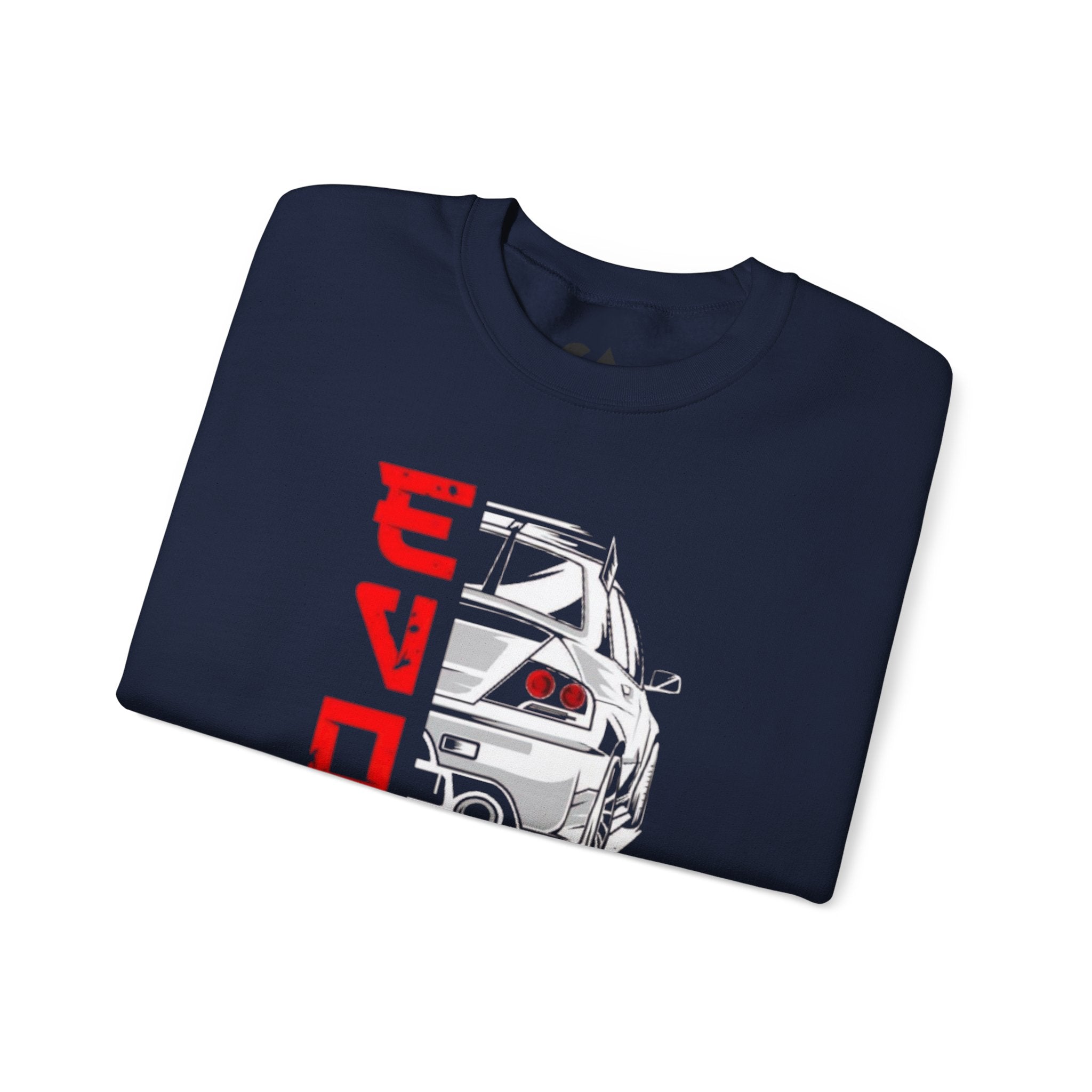 Evolution IV Racer Crewneck Sweatshirt — JDM Street Racing Graphic