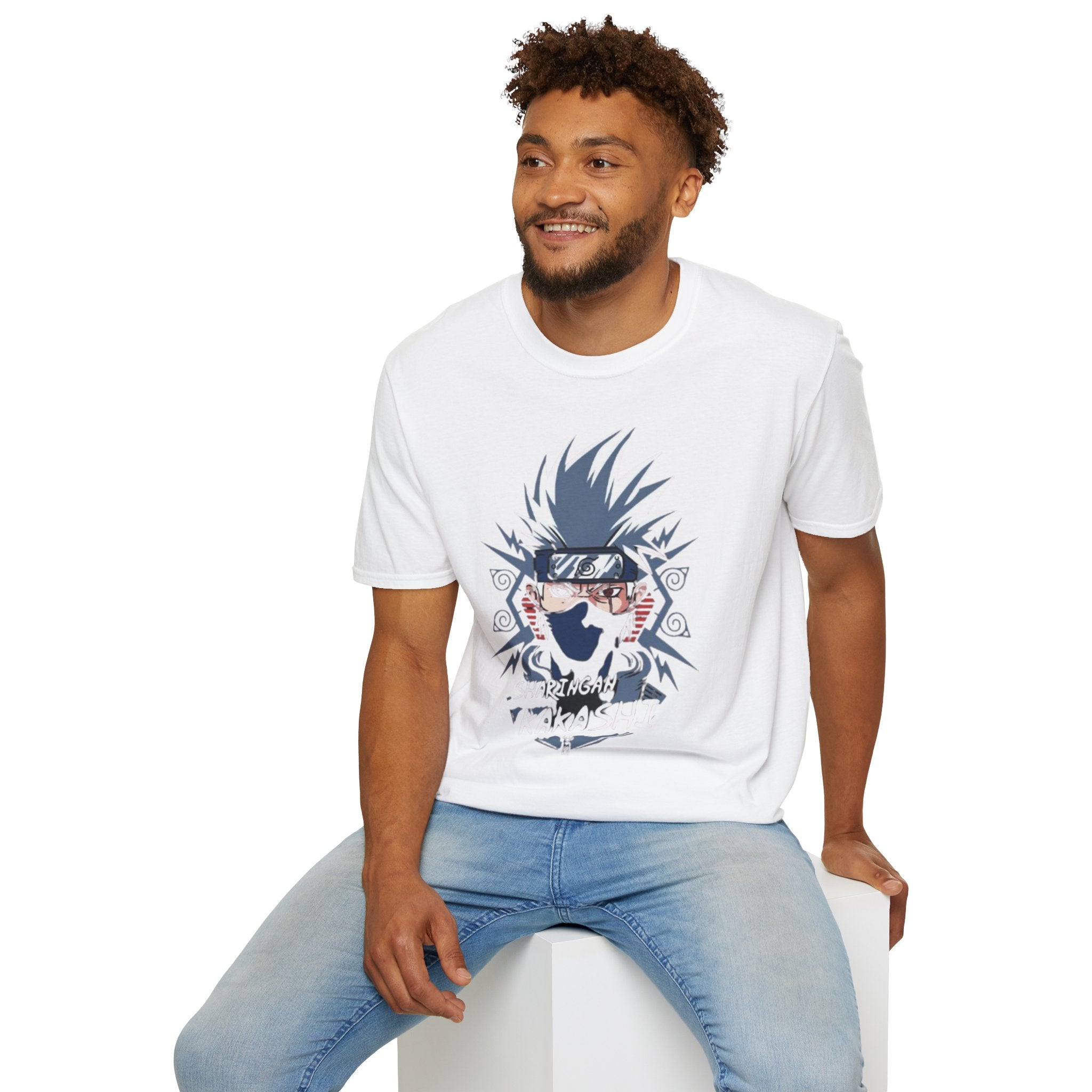 Sharingan Kakashi Graphic T-Shirt — Copy Ninja Anime Tee