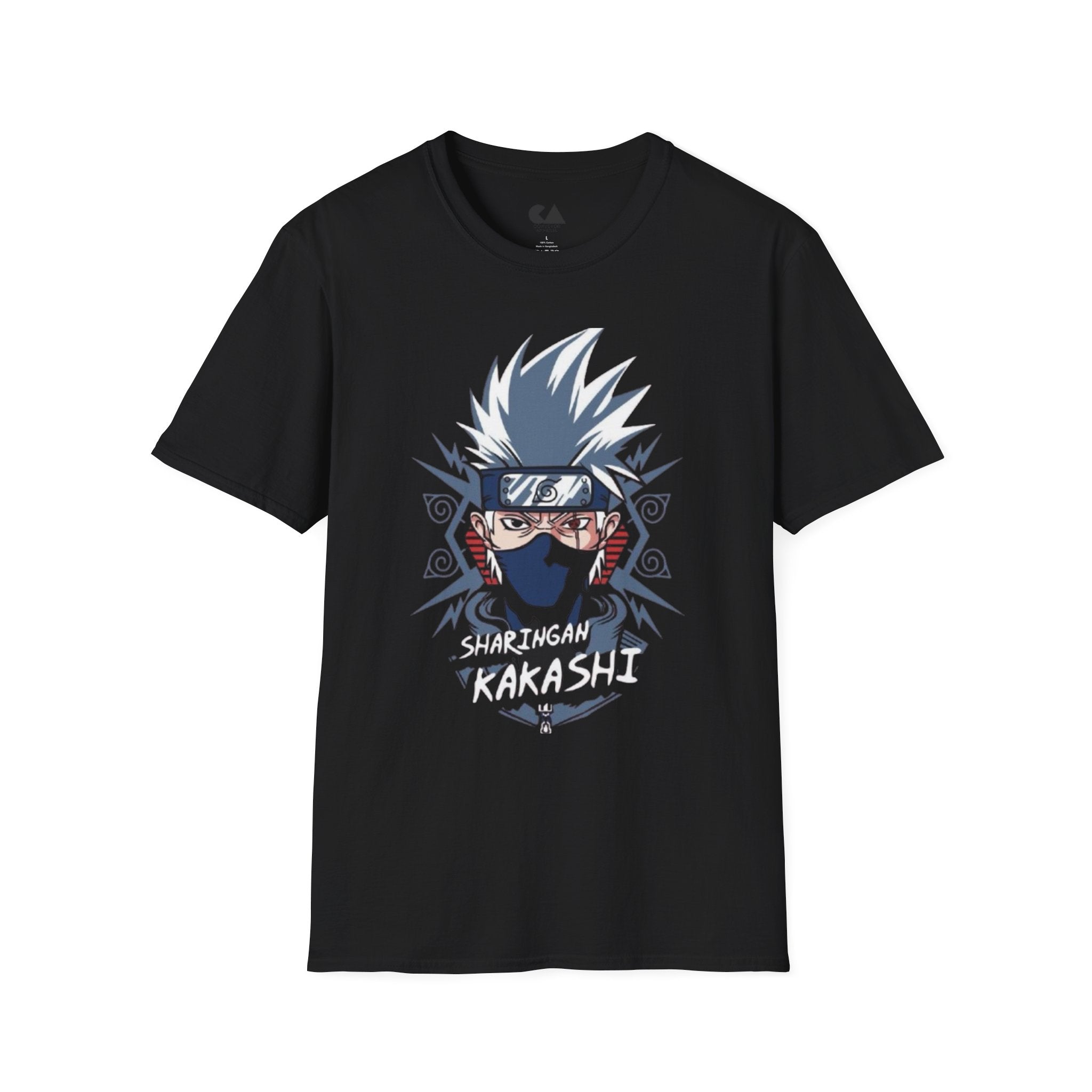 Sharingan Kakashi Graphic T-Shirt — Copy Ninja Anime Tee
