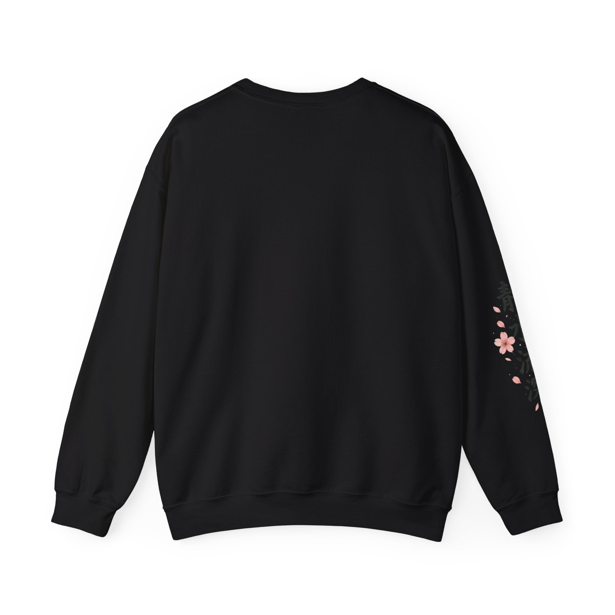 Sakura Floral Crewneck Sweatshirt – Japanese Cherry Blossom Graphic Sweatshirt