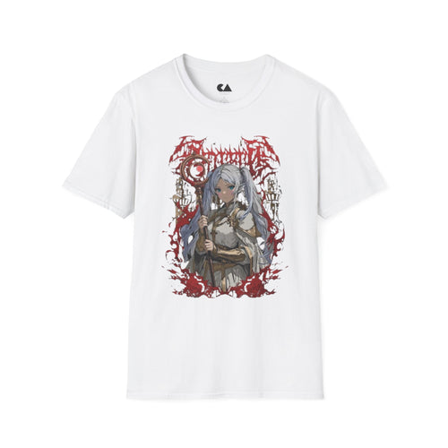 Anime Gothic T-Shirt — Dark Angel Girl Graphic Tee