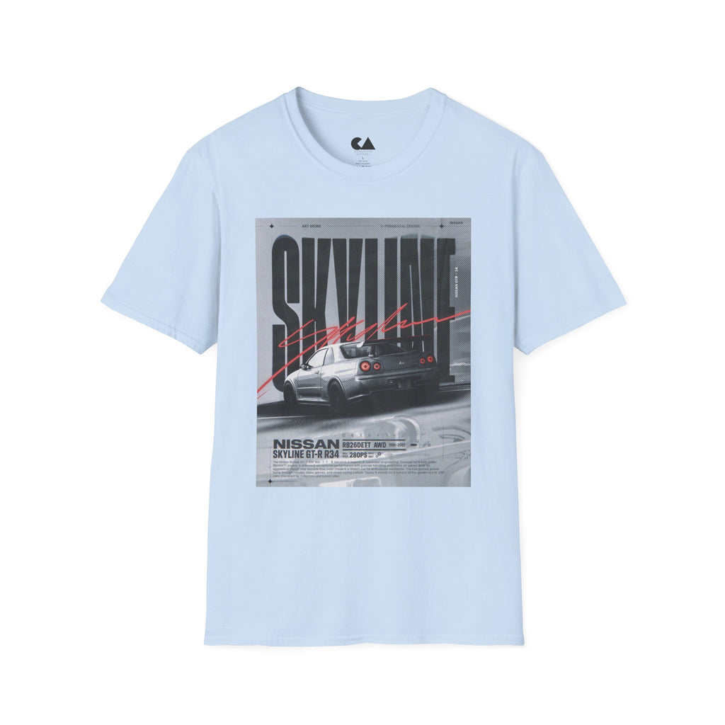 Silvlne Drift Car Graphic T-Shirt — Retro Racing Streetwear