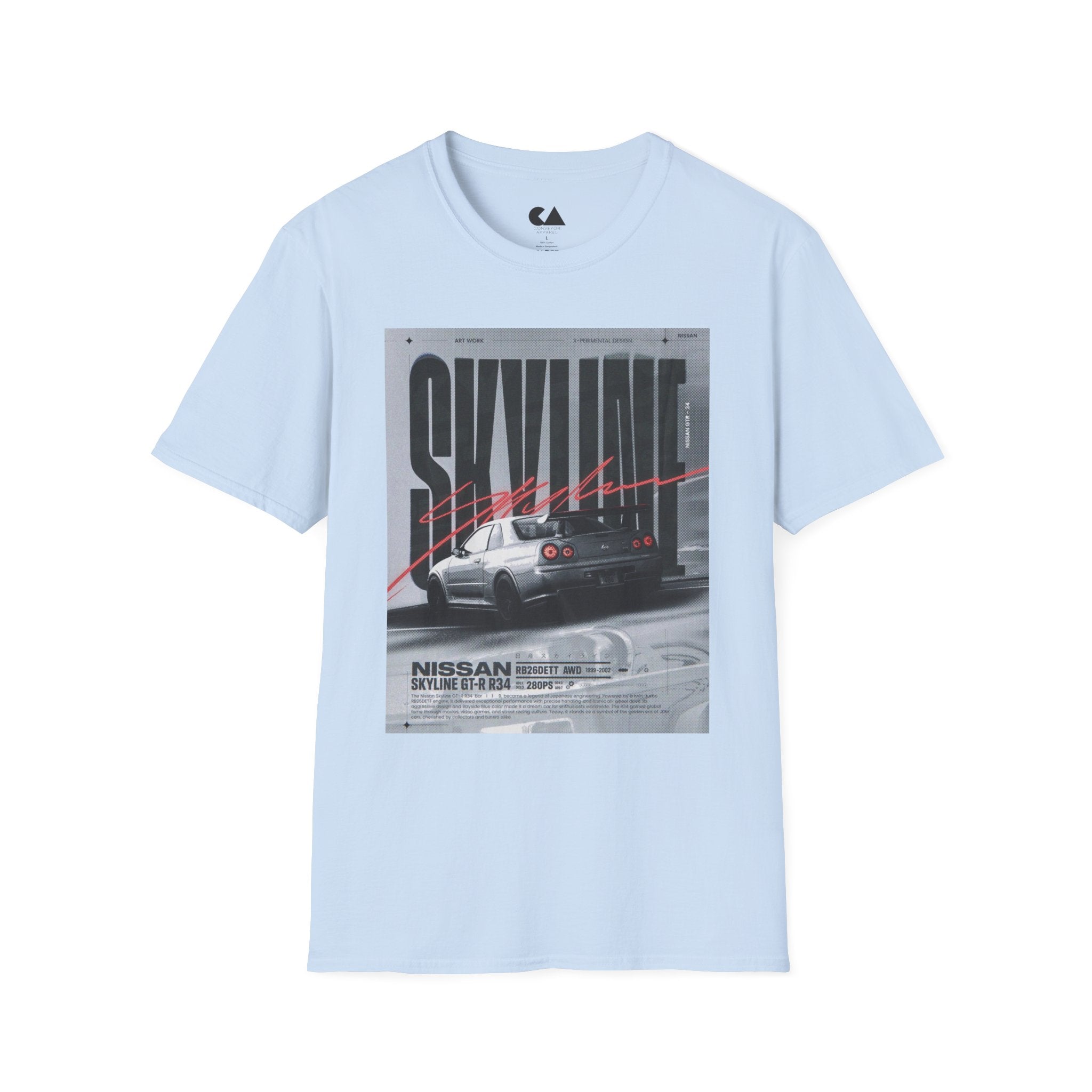 Silvlne Drift Car Graphic T-Shirt — Retro Racing Streetwear