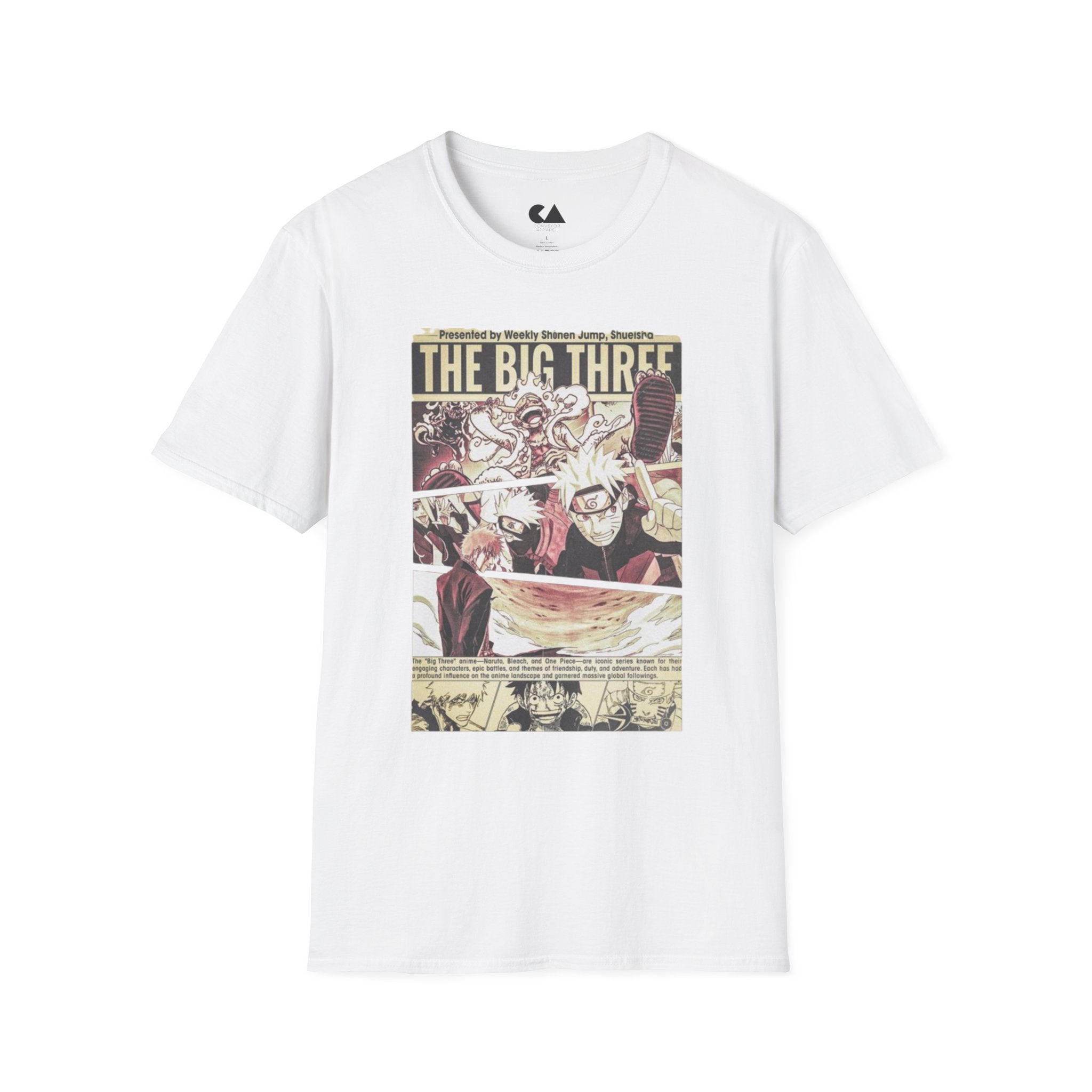 The Big Three Anime Tee