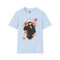 Anime Jujutsu Sorcerer Graphic T-Shirt — Cool Masked Character Design