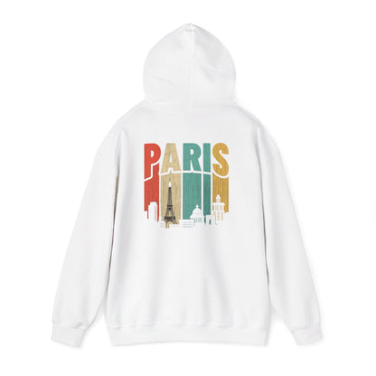 Cozy Paris Sweatshirt - Mens Hoodie, Gift for Travelers, Outfit for Autumn, Casual Wear, Holiday Apparel