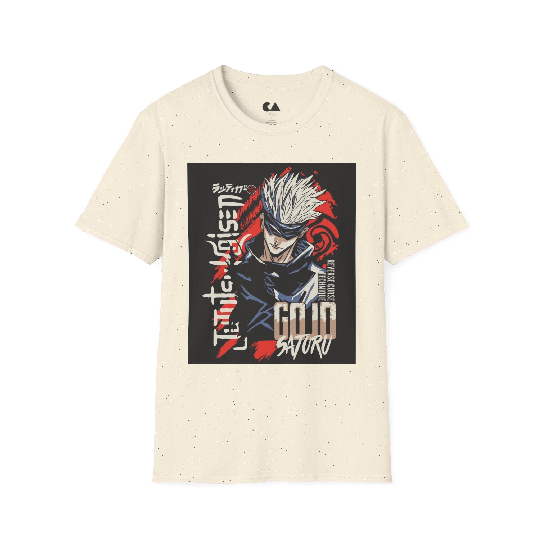 Gojo Satoru Anime T-Shirt — Jujutsu Kaisen Inspired Graphic Tee