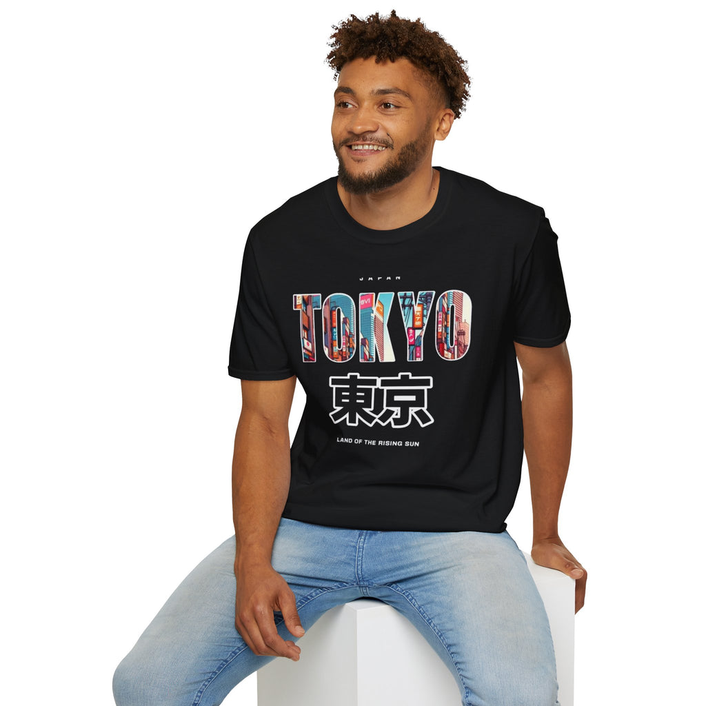 Tokyo Photo-Block T-Shirt — Tokyo Kanji Travel Tee