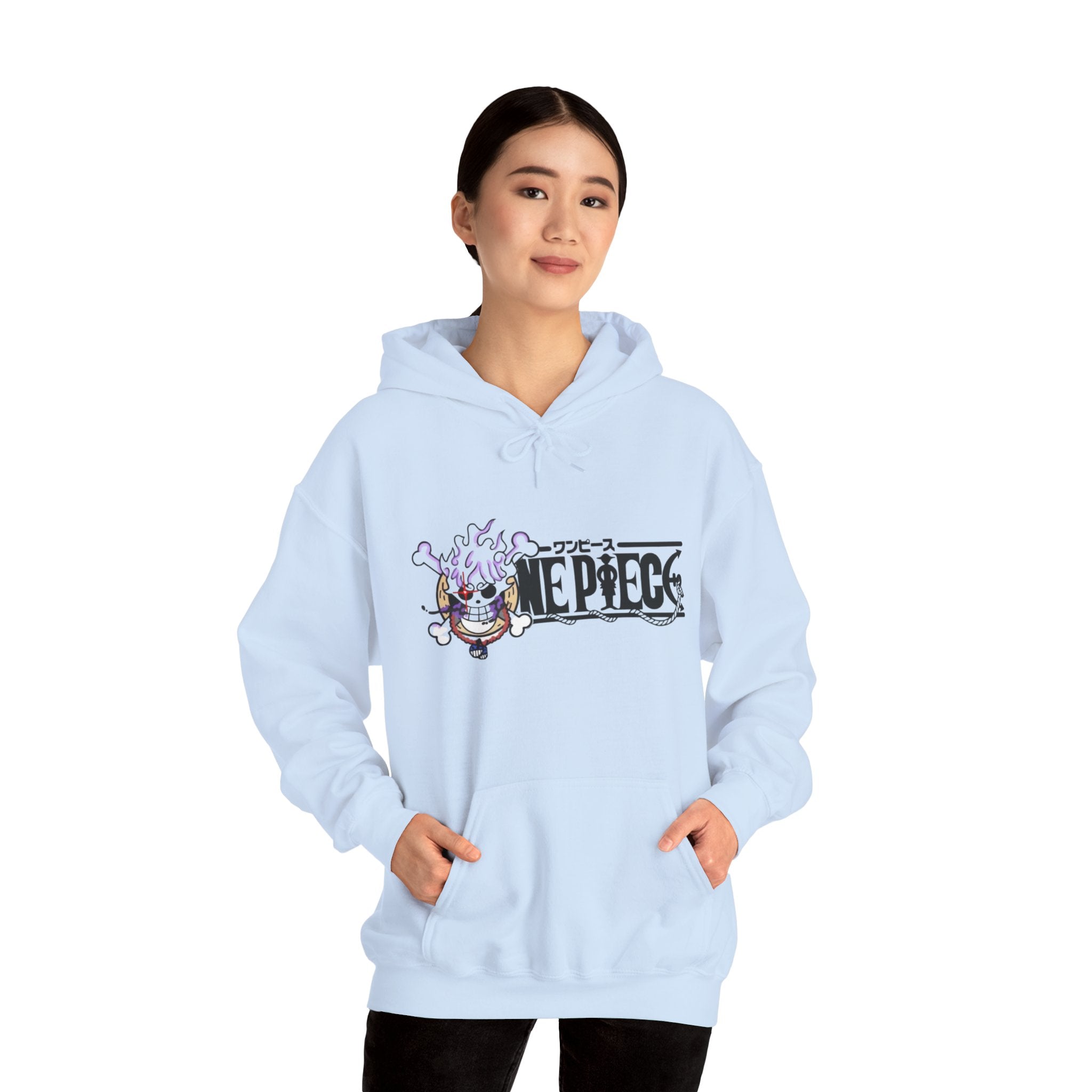 One Piece Skull Logo Hoodie — Anime Pirate Crew Pullover