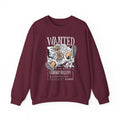 Monkey D Luffy Crewneck Sweatshirt — Playful Skateboarding Anime Illustration