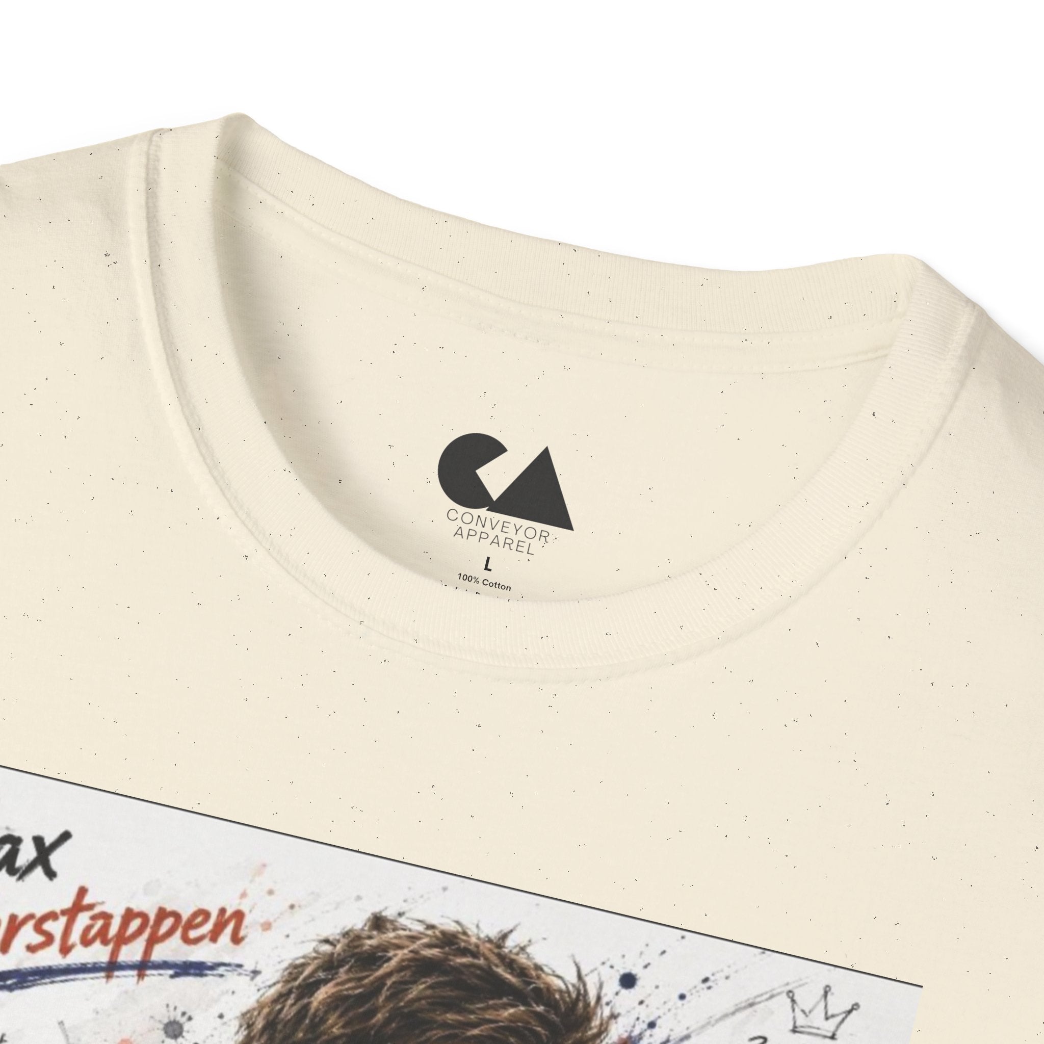 Max Verstappen Portrait T-Shirt — Formula 1 Racing Fan Tee