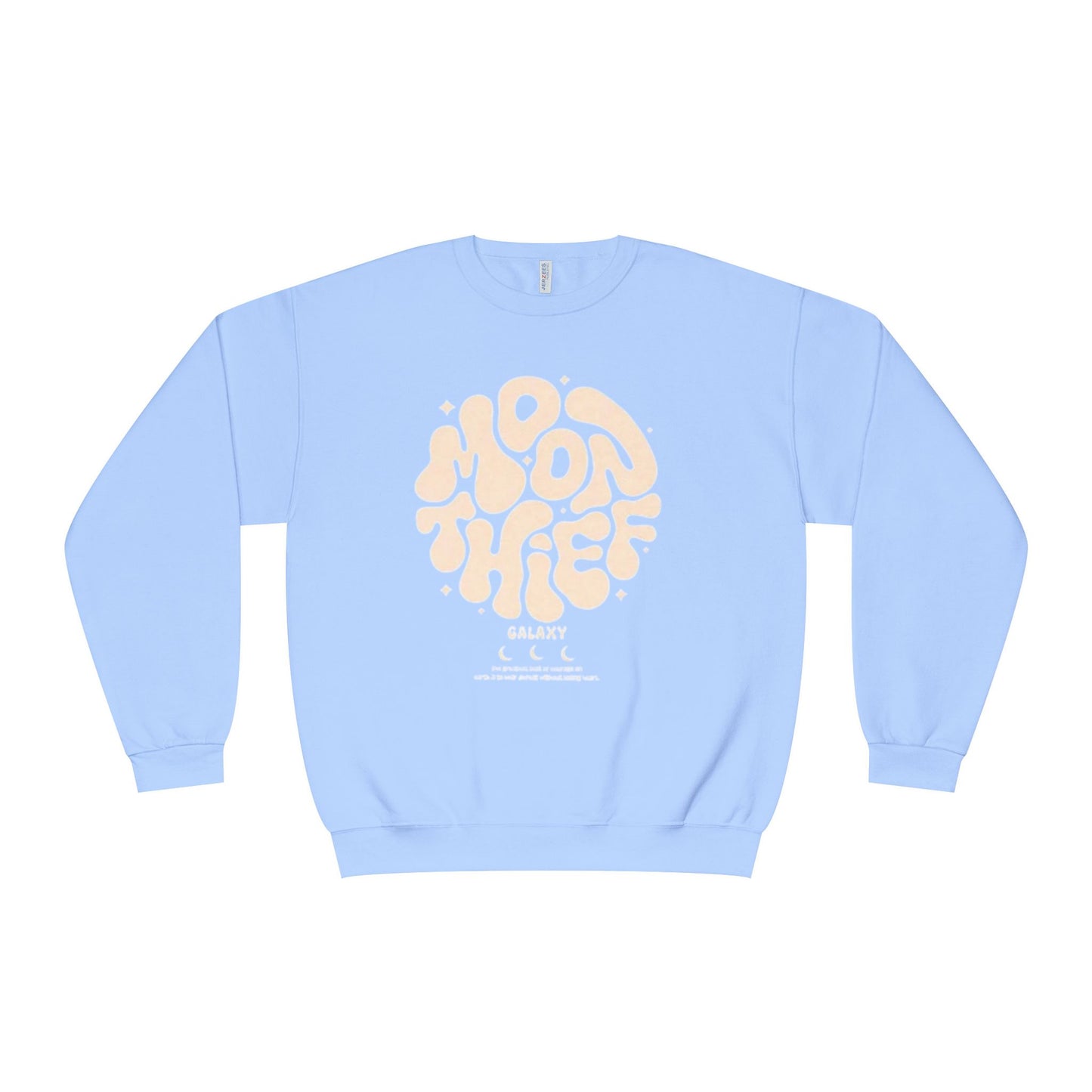 Cosmic Vibes Crewneck Sweatshirt - Moon Thief Design