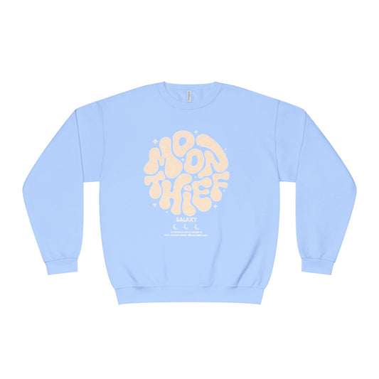 Cosmic Vibes Crewneck Sweatshirt - Moon Thief Design