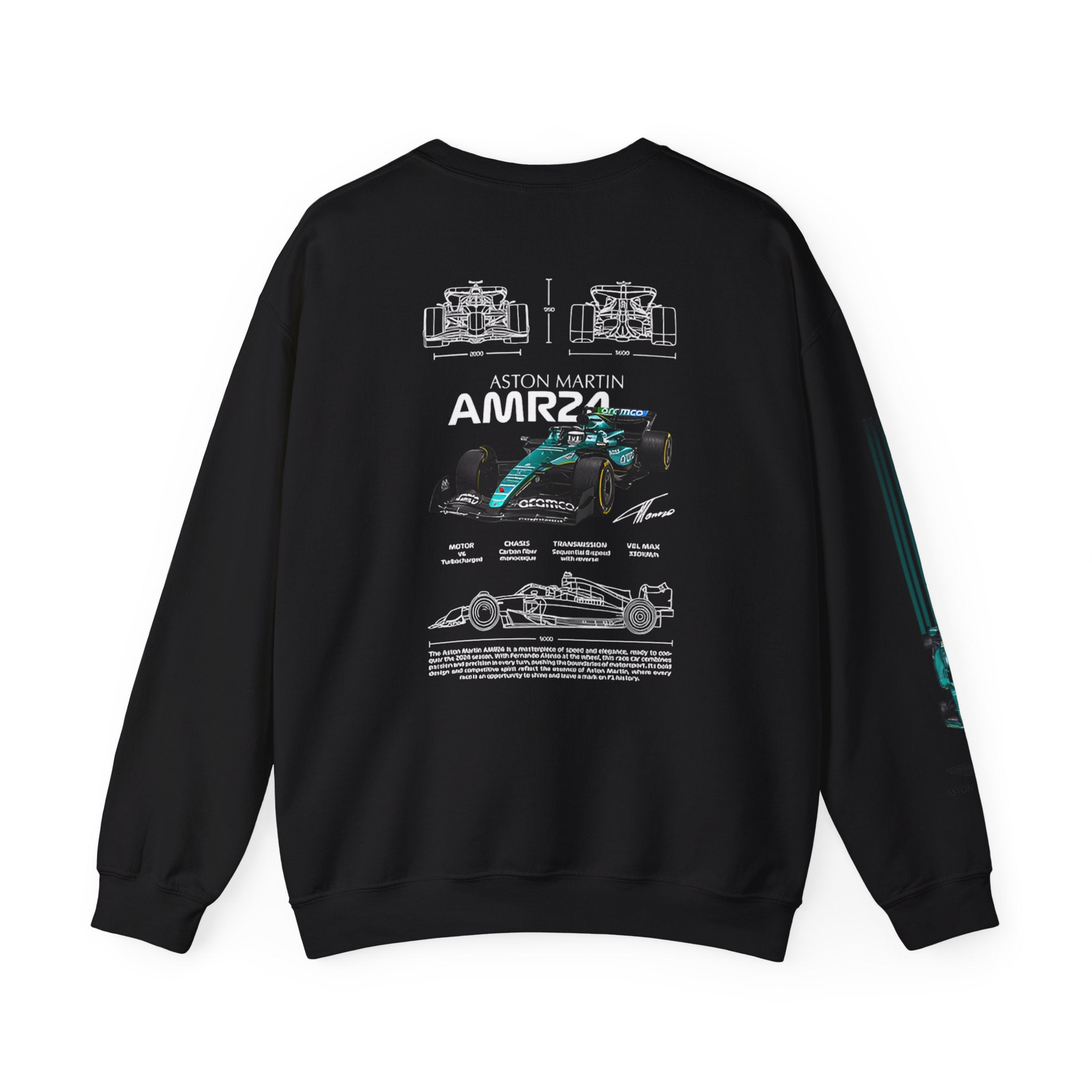 Aston Martin AMR24 Racing Crewneck Sweatshirt