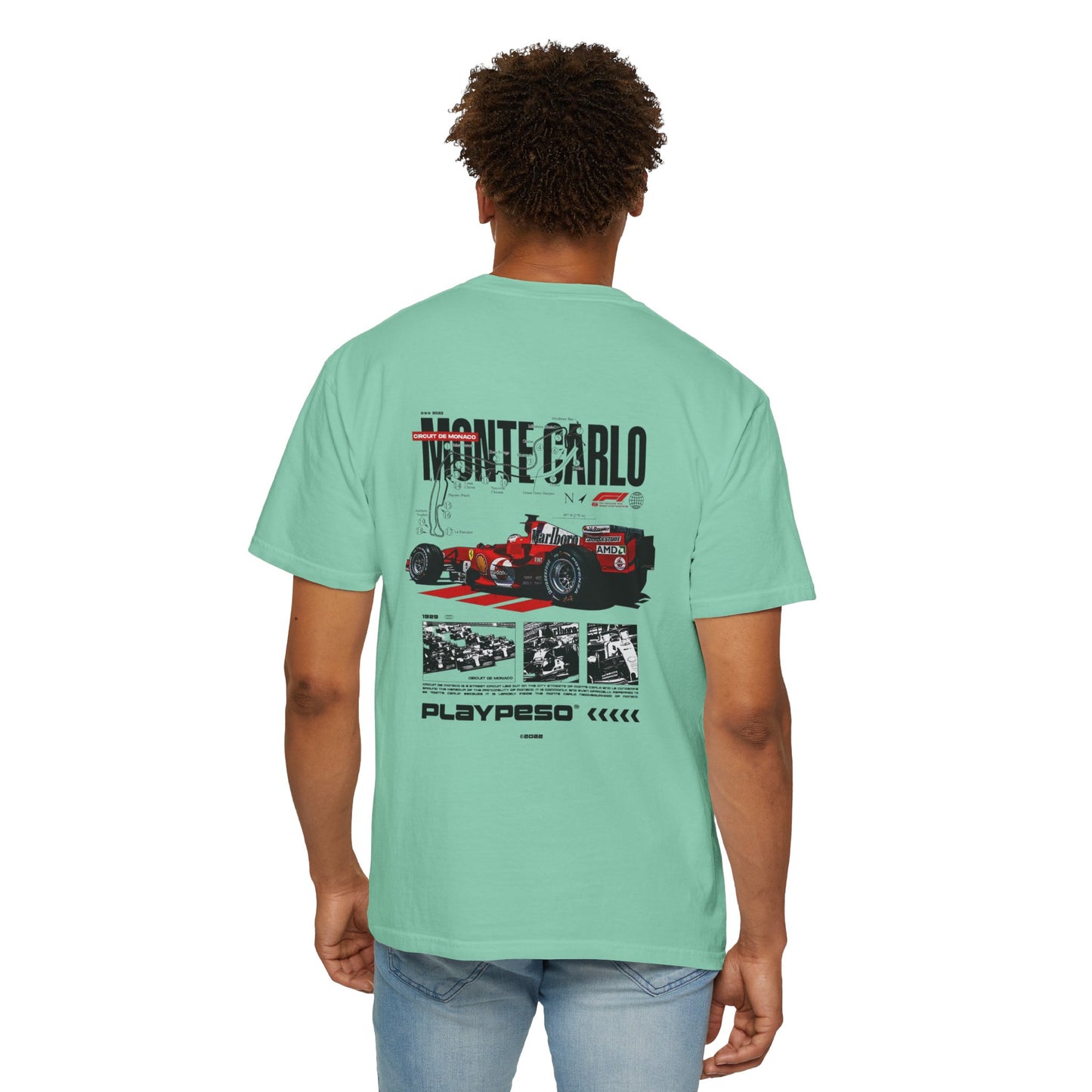 Racing Circuit T-shirt - Monte Carlo Racing Fans Dream