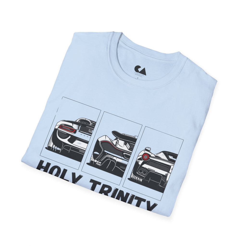 T-Shirt — "Holy Trinity" Retro Car Trio Graphic Tee
