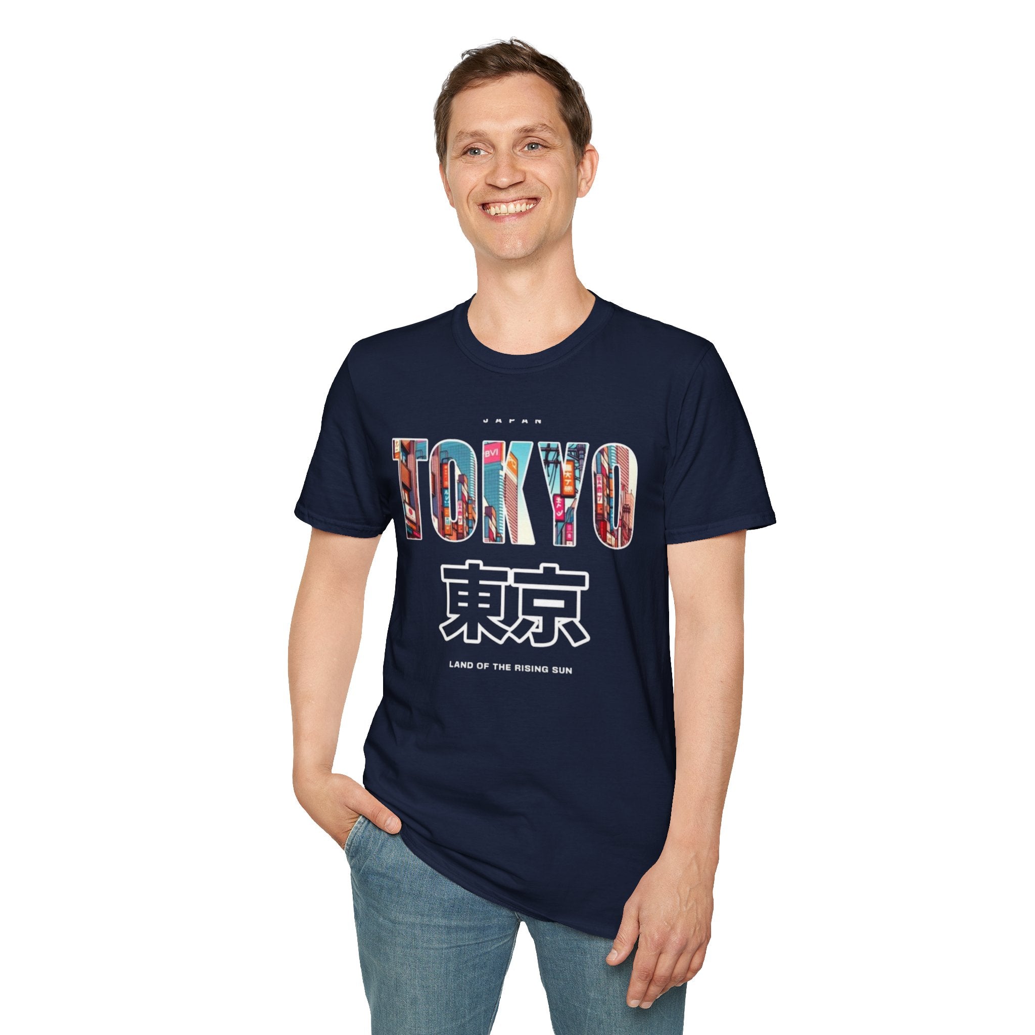 Tokyo Photo-Block T-Shirt — Tokyo Kanji Travel Tee