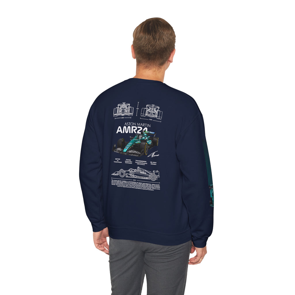 Aston Martin AMR24 Racing Crewneck Sweatshirt