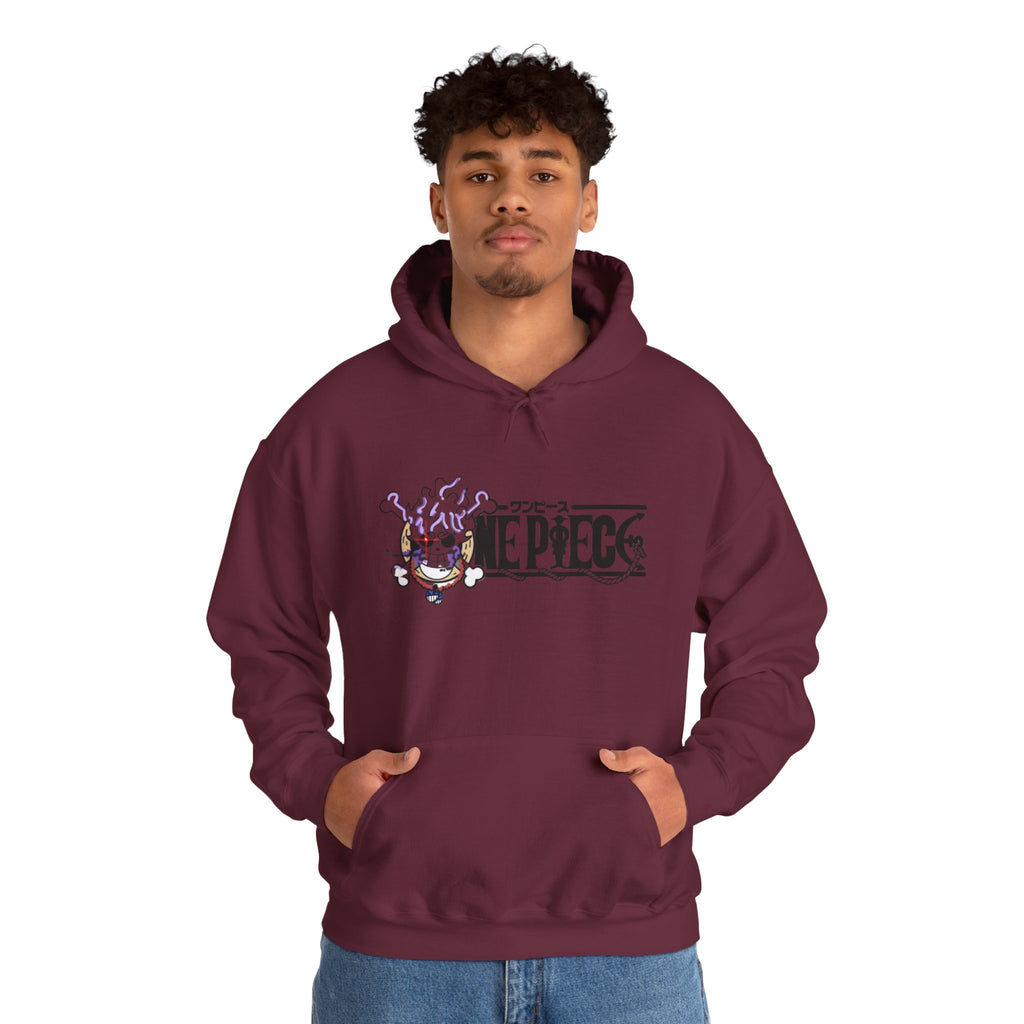 One Piece Skull Logo Hoodie — Anime Pirate Crew Pullover