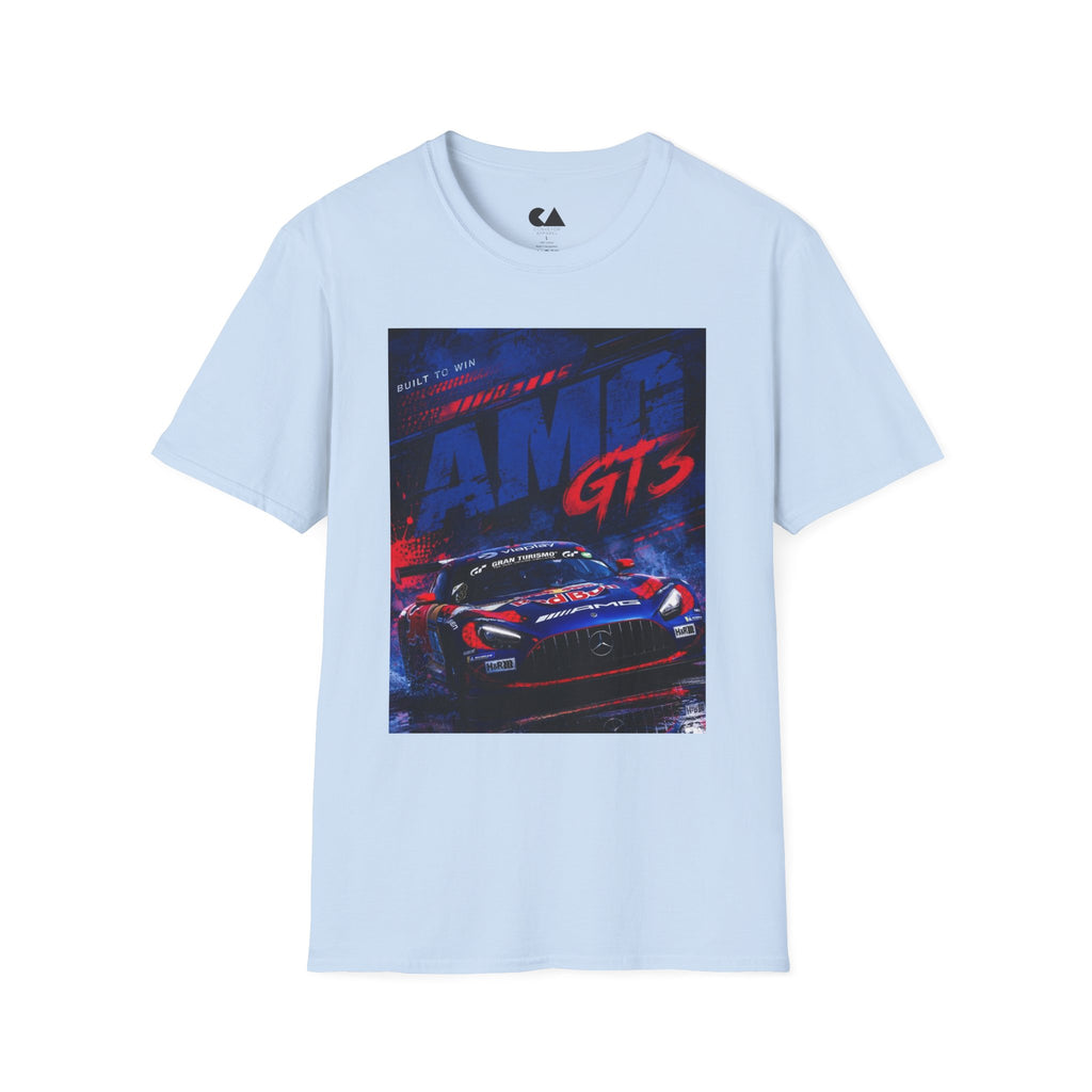 AMG GTS Racing Tee — Built to Win Sports Car Graphic T-Shirt | Nurburgering