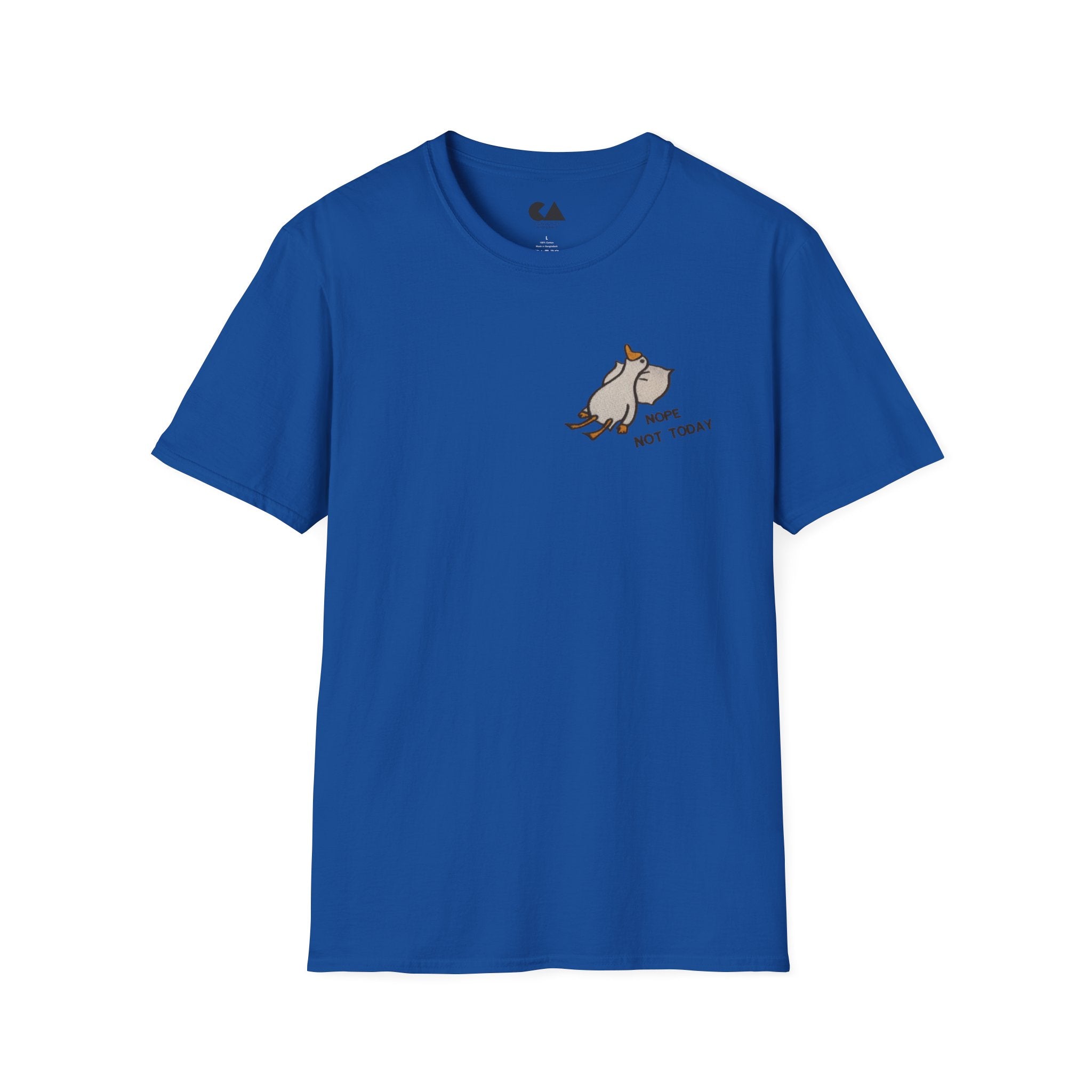 T-Shirt — Cute Duck Pair "Not Today" Graphic Tee