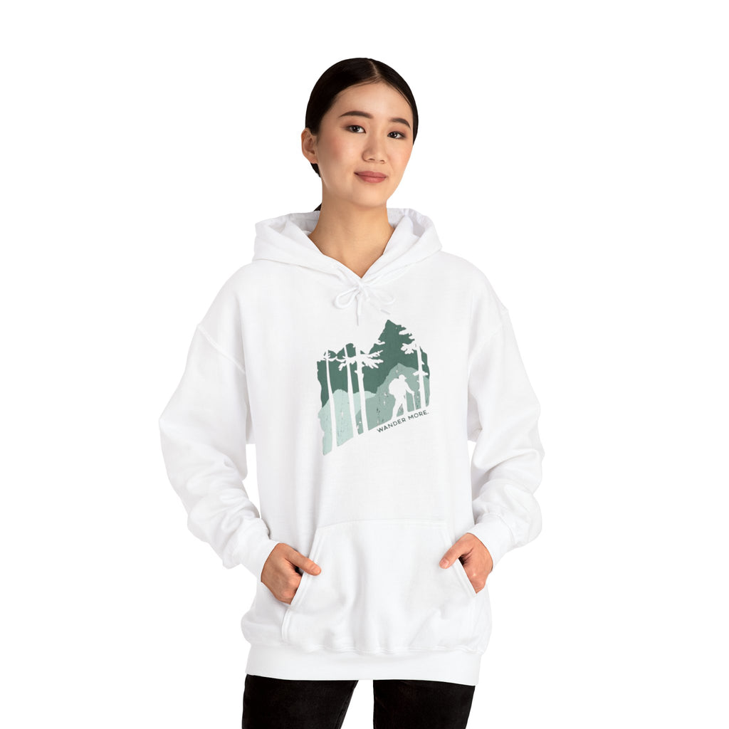 Hoodie — Forest Hiking Silhouette Hoodie