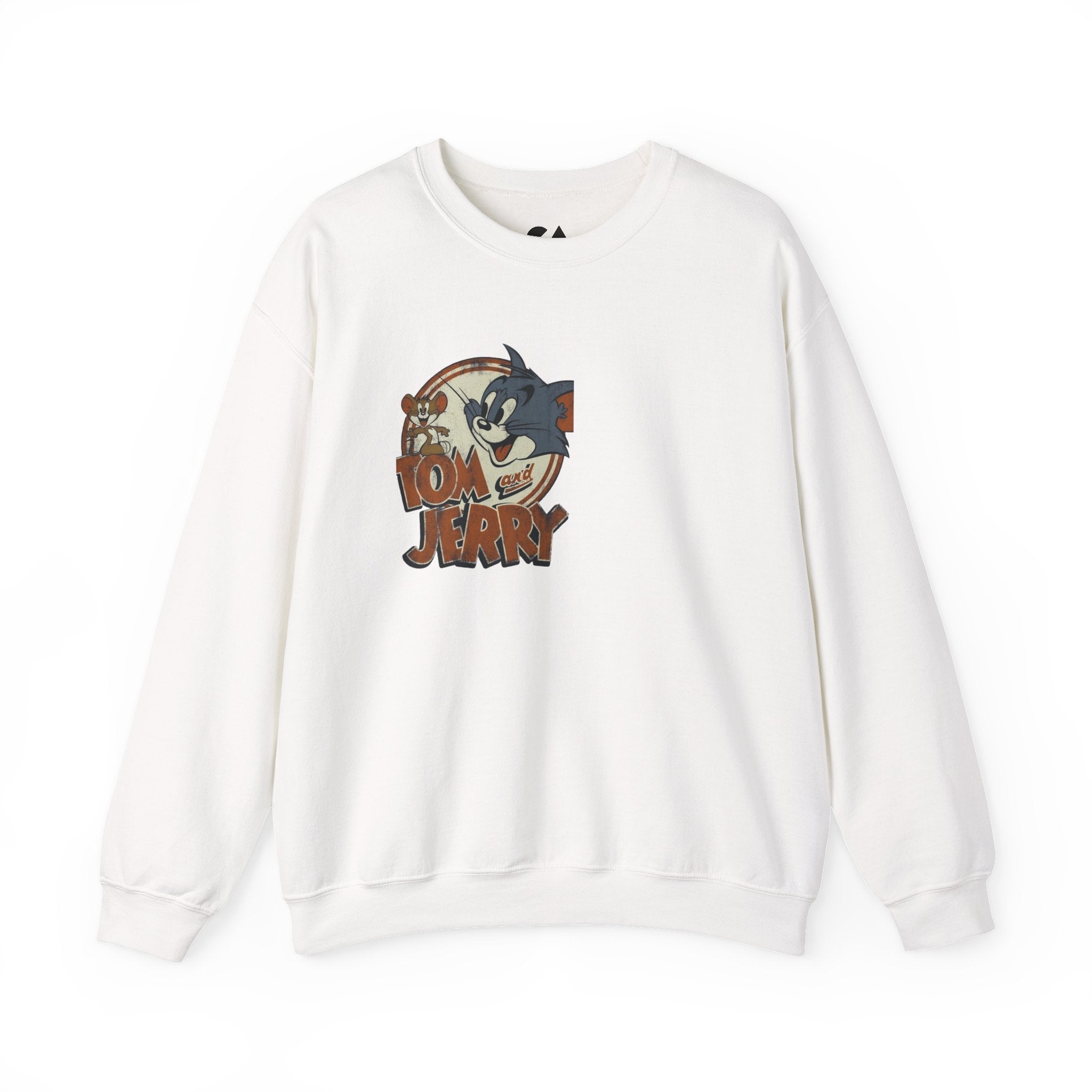 Tom & Jerry Sweatshirt — Retro Cartoon Crewneck